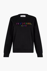 Sweatshirt rykiel paris Noir vue de face
