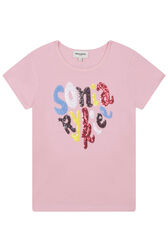 Jersey Girl T-shirt Pink front view