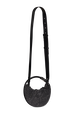 Sac Domino mini en filet strassé Noir vue de dos