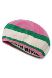 Tricot Hat Pink back view