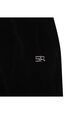 Pantalon jogging fille velours Noir vue de détail 1