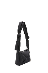 Camera Demi-Pull mini nylon bag Black back view