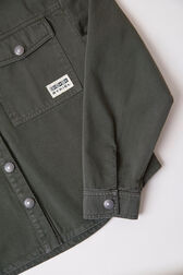 Girl Cropped Shirt - Bonton x Sonia Rykiel Khaki details view 3