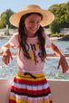 Jersey Girl T-shirt Pink details view 2