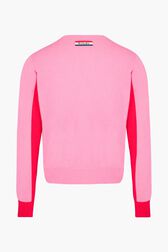Cardigan cœur SR Rose vue de dos