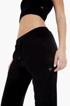 Jogging velours rykiel Noir vue de détail 2
