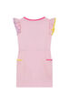 Jersey Girl Sleeveless Dress Pink back view