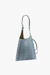 Sac Le Baltard hobo Baby blue vue de dos