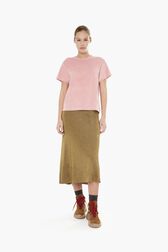 T-shirt velours rykiel Rose vue de détail 1