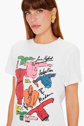 Sketch T-Shirt White details view 2