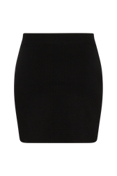 Rhinestone striped skirt Multico back view