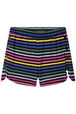 Striped Interlock Girl Shorts Multico front view