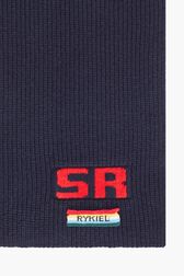 Echarpe SR Raye noir/bleu vue de détail 1
