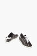 Leather Studded Sneakers Black details view 1
