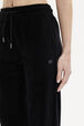 Pantalon de jogging en velours Noir vue de détail 2