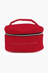 Vanity velours femme Rouge vue de face