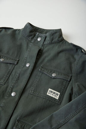 Veste militaire imprimé fille - BONTON x Sonia Rykiel Kaki vue de détail 6