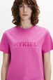 Short-Sleeved Crew Neck T-Shirt Pink details view 2