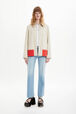 Veste gabardine femme Beige vue de détail 1
