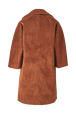 Manteau long velours femme Cafe vue de dos