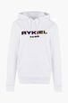Hoodie à capuche rykiel paris Blanc vue de face