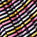 Robe à boutons fille rayée multicolore Multico raye 