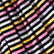 Multicolor Striped Girl Buttoned Dress Multico striped 