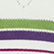 Pull ajouré rayé multicolore femme Ecru 