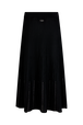 Rhinestone skirt Black back view