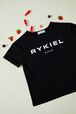 Sonia Rykiel logo Girl T-shirt Black details view 1