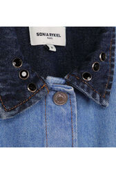Denim Girl Jacket Raw details view 1