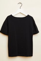 Sonia Rykiel logo Girl T-shirt Black back view