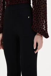 Pantalon taille haute Noir vue de détail 2