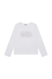 Tee-shirt manches longues Off white vue de face
