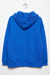 Printed Girl Oversize Hoodie - Bonton x Sonia Rykiel Blue details view 4