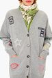 Cardigan icones rykiel Gris vue de détail 2