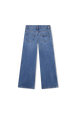 Denim trousers Blue back view