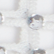 RYKIEL rhinestone mesh bag White 