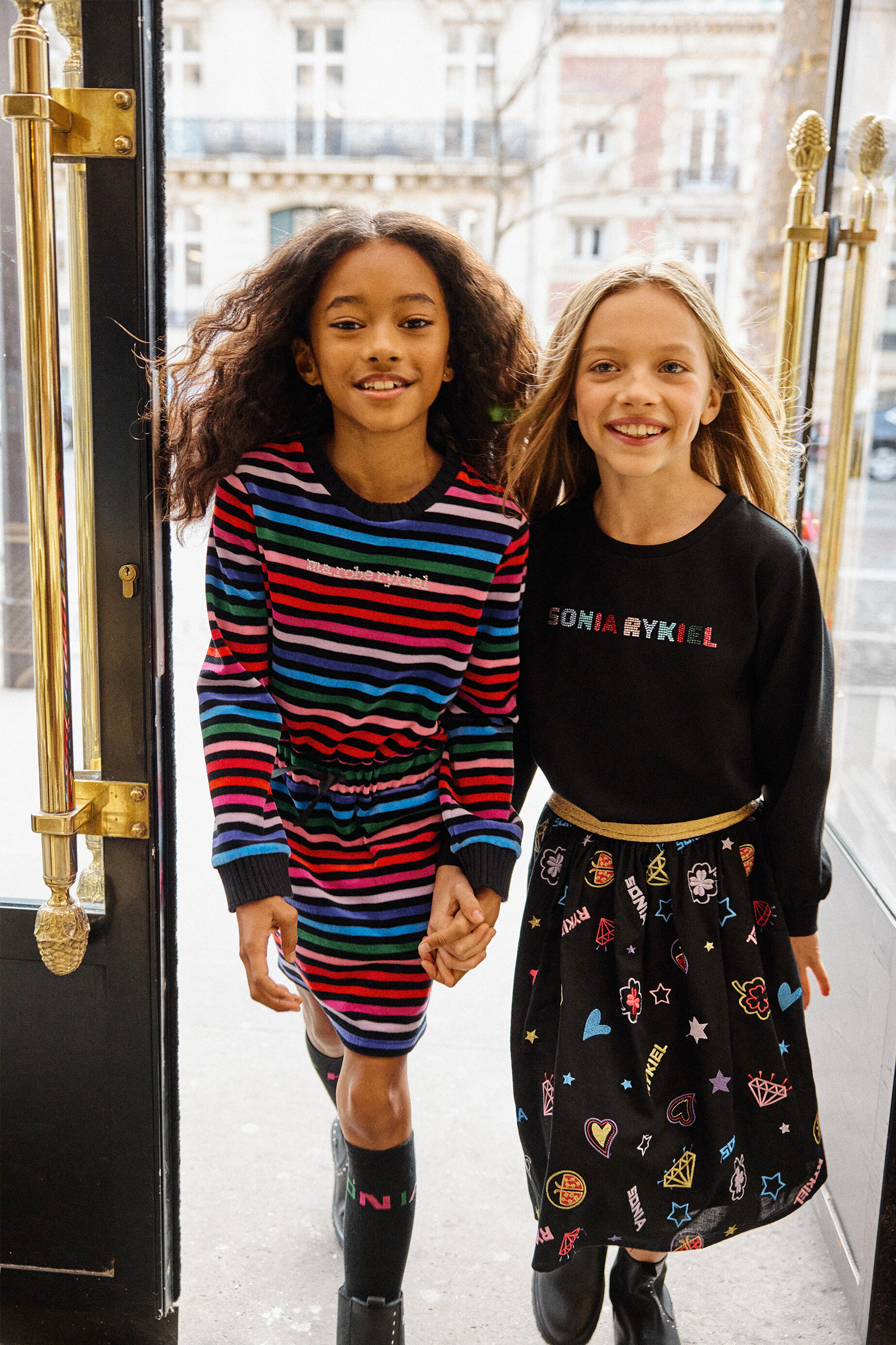Pull Strass de Luxe Fille V tement de Cr ateur Sonia Rykiel