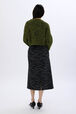 Moulded wool sweater Acid back worn view