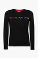 Rykiel Forever Short Sweater Black front view