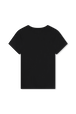 Tee-shirt manches courtes Noir vue de dos