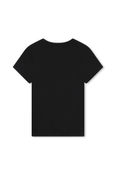 Tee-shirt manches courtes Noir vue de dos