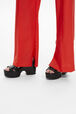 Pantalon droit de tailoring femme Corail vue de détail 2