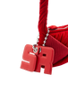 Sac caméra Demi-Pull mini en velours Rouge vue de détail 1