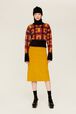 Women May 68 Jacquard Turtleneck Multico crea details view 1