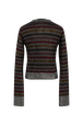 Pull à rayures de strass Multico vue de dos