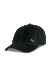 Casquette en velours Dark green vue de face