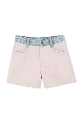 Bermuda rose Baby rose vue de face