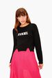 Wool Merinos Rykiel Sweater Black details view 1